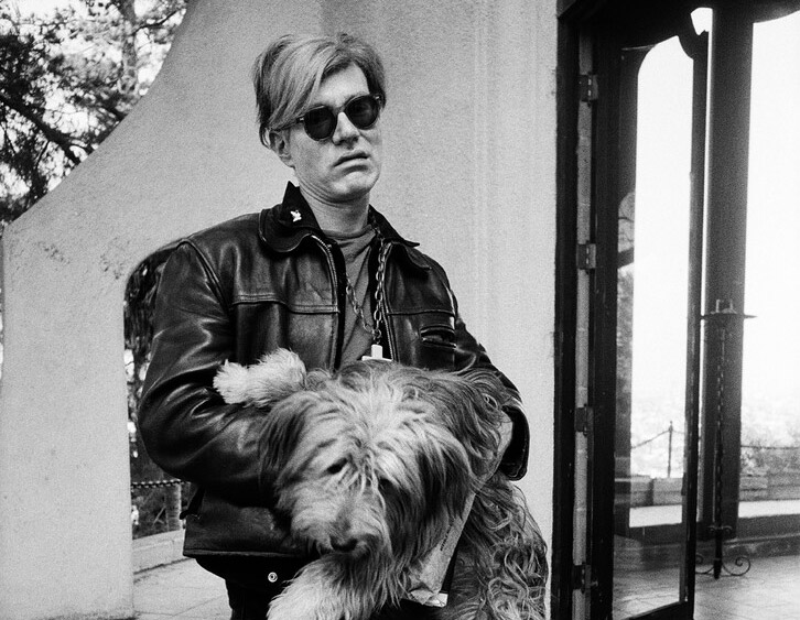 Schapiro_-_Warhol_with_Dog-2